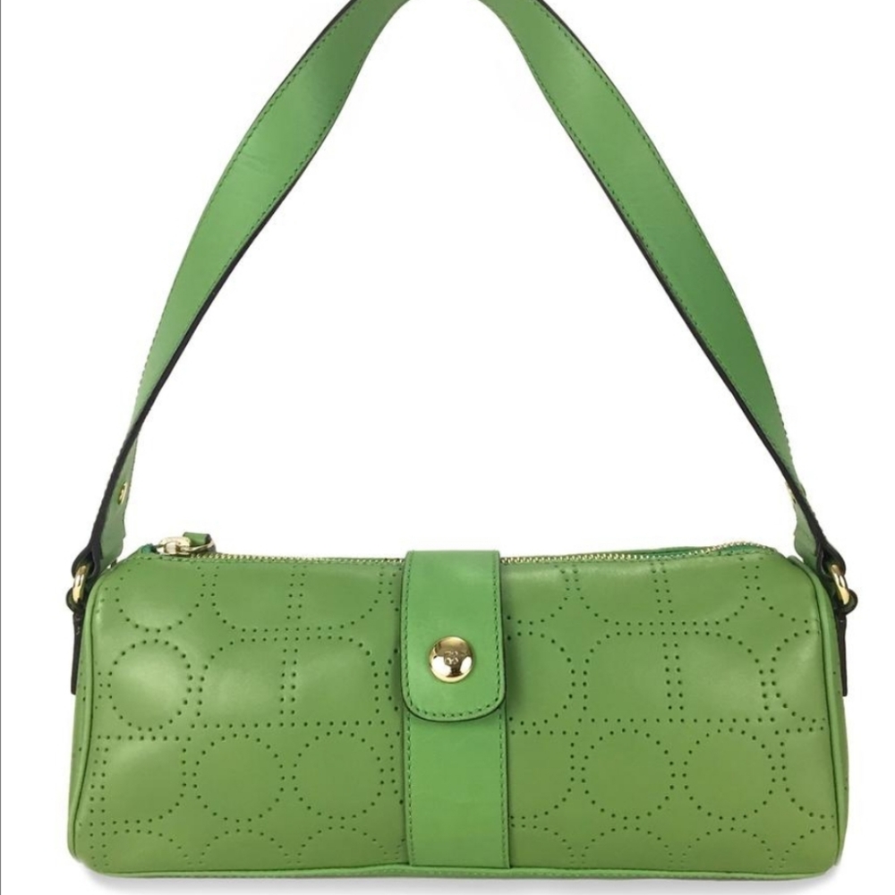 Kate Spade green baguette